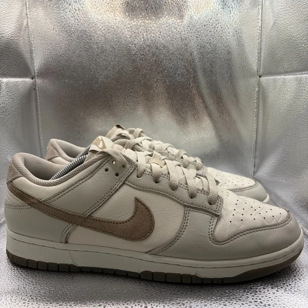 Size 11 Nike Dunk Retro SE Low Phantom Khaki Mens Athletic Shoes FJ4188-001